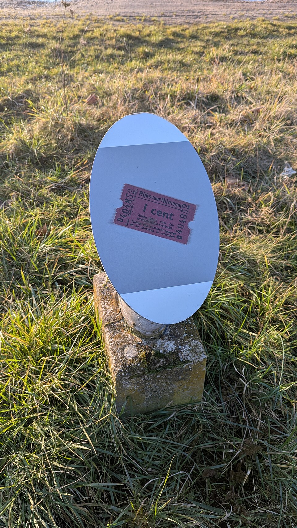 Het Geheim van Lent 14 - Origineel veerkaartje